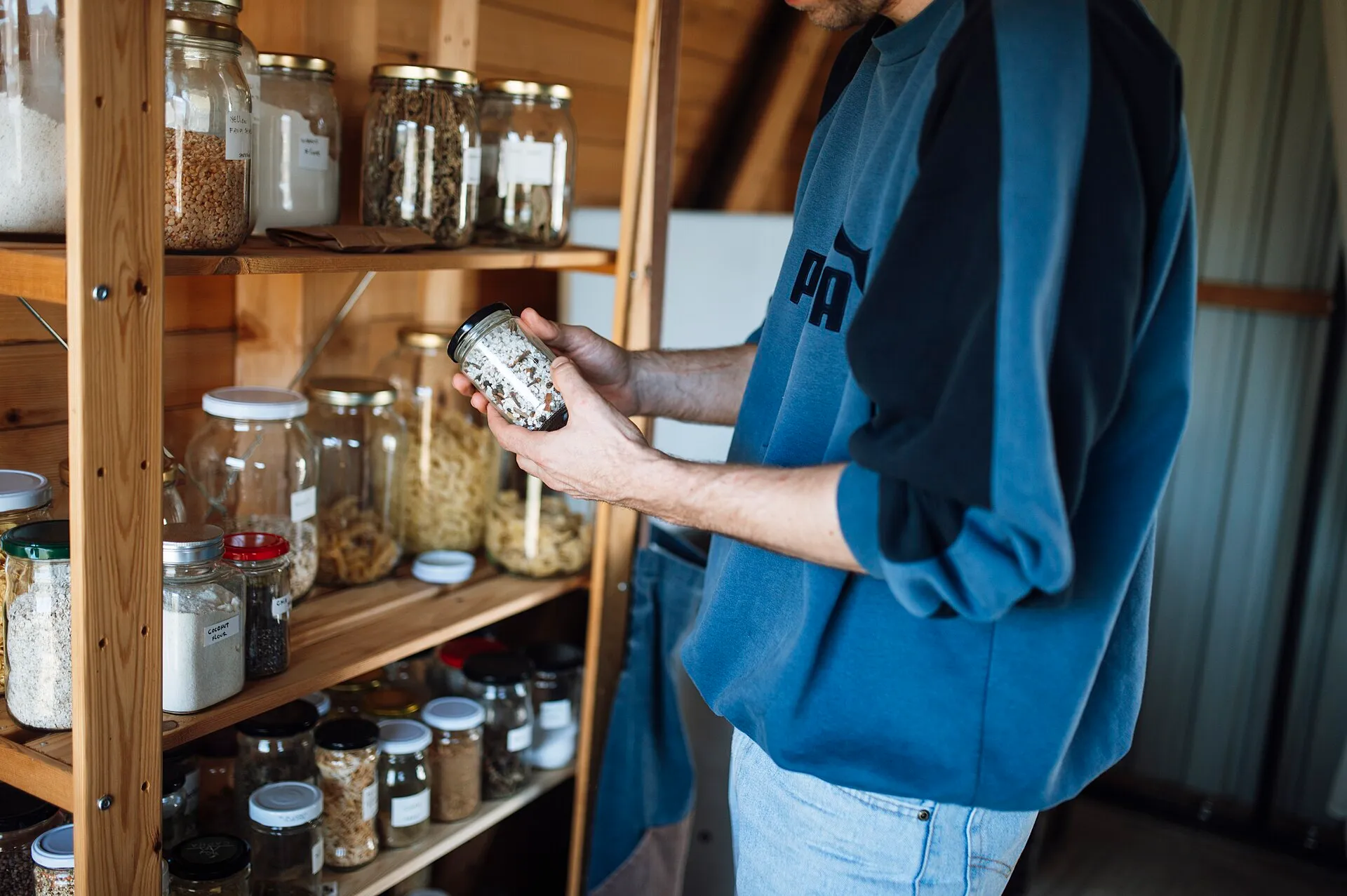 |A few pantry spices do most of the work: Italian seasoning, garlic powder and a pinch of chili flakes.
